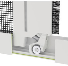 Insektenschutz home protect autoSTOP Rollo-Tür Aluminium weiss 150x220 cm
