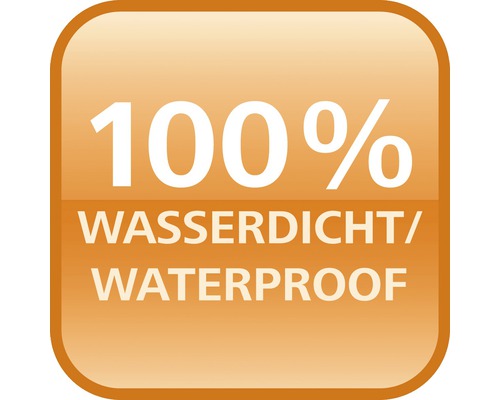 Symbol: 100 Prozent wasserdicht