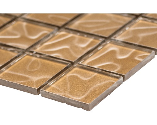 Mosaikfliesen aus Glas, quadratisch
