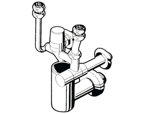 Schemazeichnung eines Siphons