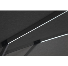 Ampelschirm Soluna Jupiter 300 x 300 cm Alu inkl. LED Beleuchtung und Solarpanel-thumb-5