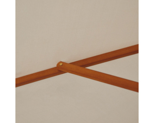 Detailaufnahme einer Holzkonstruktion