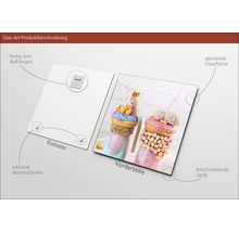Glasbild Candy Mix I 20x20 cm GLA2013