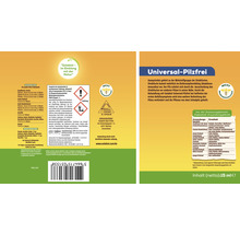 Solabiol Universal Pilzfrei Verpackung mit Dosierungsanleitung, Warnhinweisen und Anwendungsbereichen