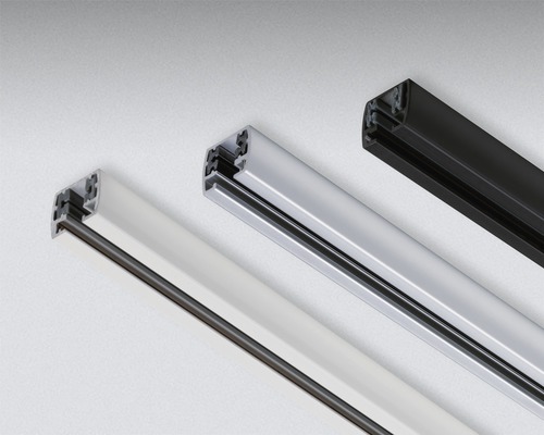 Drei Stromschienen für Innenräume