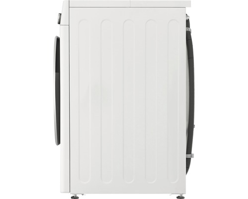 Seitenansicht einer Waschmaschine