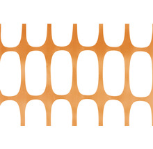 Netz (Absperrzaun) orange Ø 65 mm, 50 Meter-thumb-1