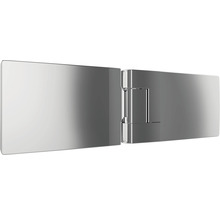 Duschtür mit Seitenwand SCHULTE ExpressPlus TouraPlus 90 x 90 cm Profilfarbe chrom Klarglas mit Schmutzabweisende Glasbeschichtung-thumb-3