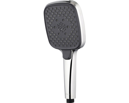 Handbrause mit rechteckigem Duschkopf und Brausearm