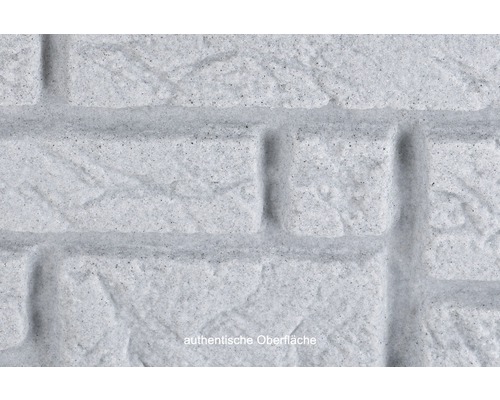 Nahaufnahme einer Mauerwerk-Wandverkleidung mit authentischer Oberfläche.