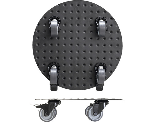 Werkstattrollbrett mit vier Rädern