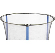 Trampolin plum Junior mit Sicherheitsnetz Ø 140 cm pink-blau