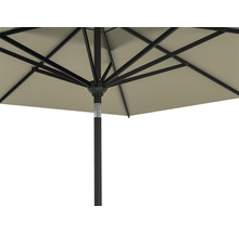 Sonnenschirm Marktschirm Sarry Soluna 250 x 250 cm Polyester (PES) ecru-thumb-8