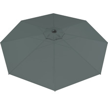 Sonnenschirm Makrschirm Soluna Ø 300 cm Polyester (PES) dunkelgrau-thumb-8