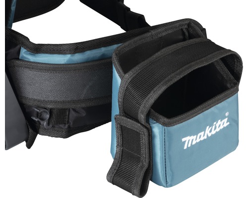 Makita Werkzeughüfttasche mit mehreren Fächern zur Aufbewahrung von Werkzeugen und Zubehör