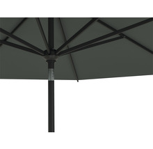 Sonnenschirm Makrschirm Soluna Ø 300 cm Polyester (PES) dunkelgrau-thumb-9