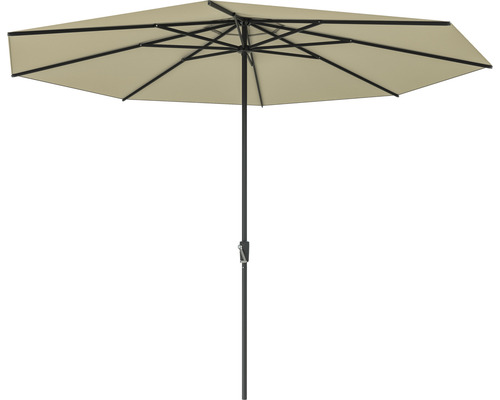 Quadratischer Sonnenschirm mit Metallgestell