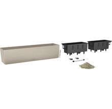 Blumenkasten Lechuza Balconera Color 80 sandbraun
