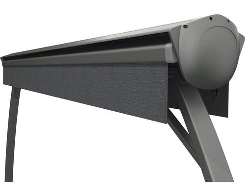 Markise mit Stoff und Gestell