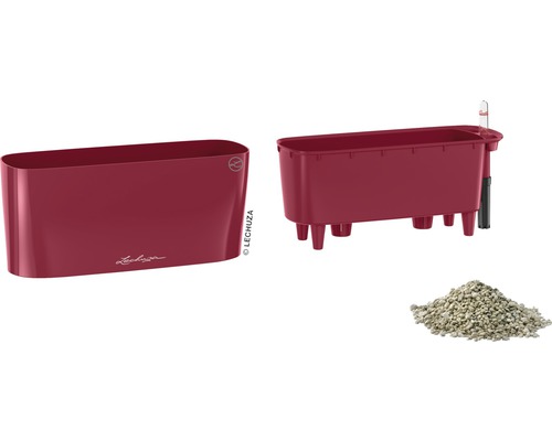 Lechuza Yula Pflanzgefäß mit Bewässerungssystem und Pon-Granulat