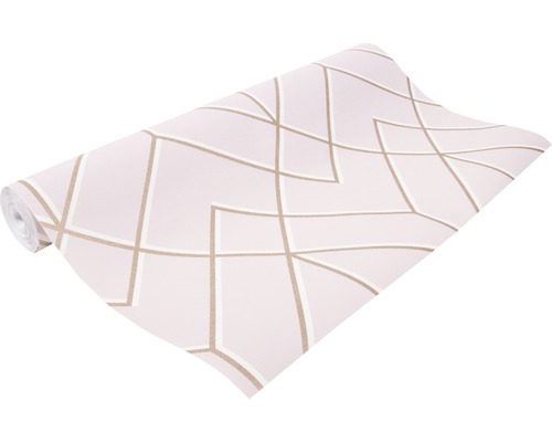 Tapetenrolle mit geometrischem Muster