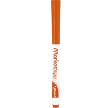 Marker mit orangefarbener Kappe