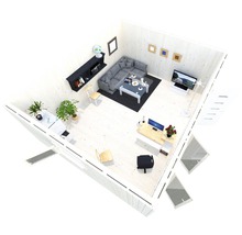 Gartenhaus Palmako Charlotte 492 x 595 cm natur