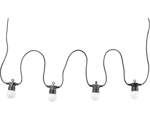 Lichterkette mit vier Glühbirnen