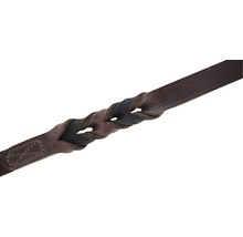 Geflochtene Hundeleine aus Leder