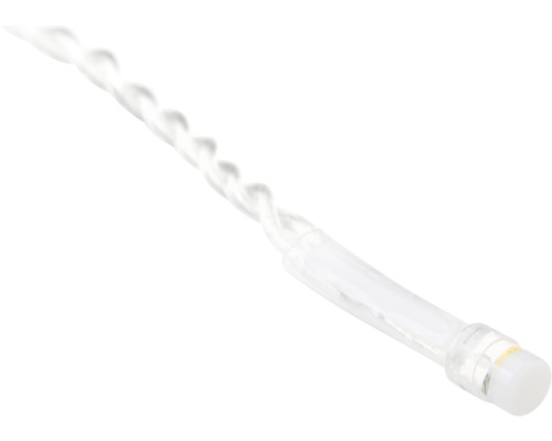 LED-Lichterkette mit transparentem Kabel