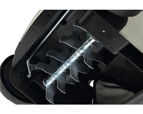 Detailaufnahme der Messerwalze eines Rasenlüfters