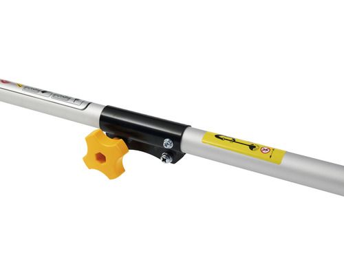 Verlängerungsstiel für Gartengeräte mit Einstellmechanismus