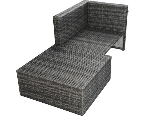 Gartenloungeelement aus Polyrattan