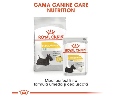 Royal Canin Dermacomfort Hundefutter für kleine Hunde und alle Größen