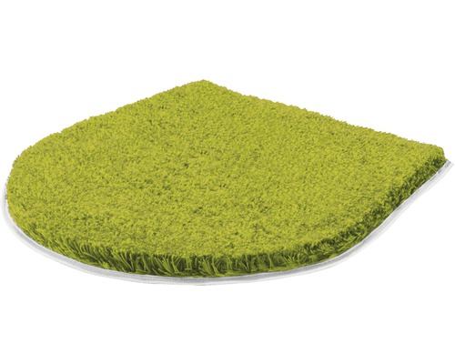 Grüner Teppich mit hohem Flor