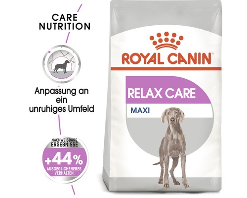 Royal Canin Relax Care Maxi Hundefutter Verpackung