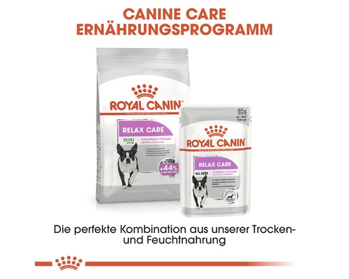 Royal Canin Relax Care Hundeernährungsprogramm mit Trocken- und Feuchtnahrung