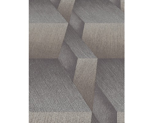 Tapete mit geometrischem 3D-Würfelmuster