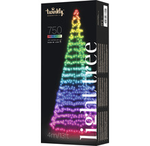 Verpackung der Twinkly Lichterkette mit 750 RGBW LED Lichtern zur Dekoration eines Weihnachtsbaums.