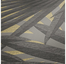 Graue Tapete mit geometrischem Muster