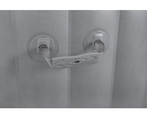 Detailansicht einer Tragetasche an einer aufblasbaren Whirlpool-Abdeckung