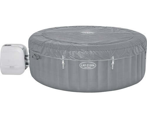 Aufblasbarer Lay-Z-Spa Santorini Whirlpool mit Abdeckung und Heizung