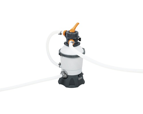 Sandfilteranlage für Pools mit Schläuchen