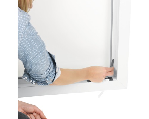 Easymaxx Fenster-Moskitonetz Magic Klick Schwarz 150 cm x 130 cm kaufen bei  OBI