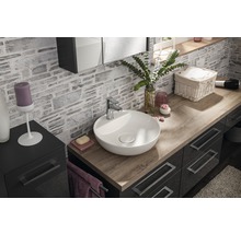 FACKELMANN Ausatzwaschbecken Hype3.0 rund 42 cm Keramik weiß-thumb-1 FACKELMANN Ausatzwaschbecken Hype3.0 rund 42 cm Keramik weiß-thumb-1