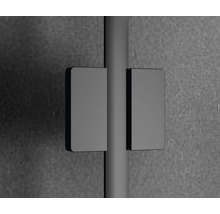 Runddusche basano Romallo black R550 90 x 90 cm Klarglas Profilfarbe matt schwarz-thumb-10