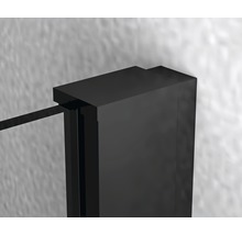 Eckeinstieg basano Ballino black 90 x 90 cm Klarglas Profilfarbe matt schwarz-thumb-6