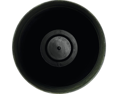 Innenansicht eines Pflanzgefäßes mit Bewässerungseinsatz