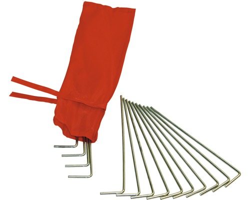 Zeltnägel mit Aufbewahrungsbeutel