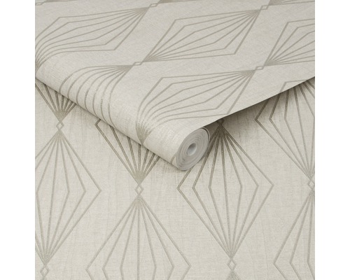 Tapetenrolle mit geometrischem Muster